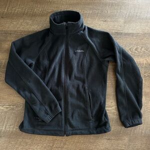 Columbia Midnight Black Fleece Outerwear